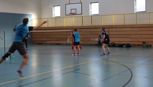 Saisonziel der 1. Badmintonmannschaft wurde erreicht
