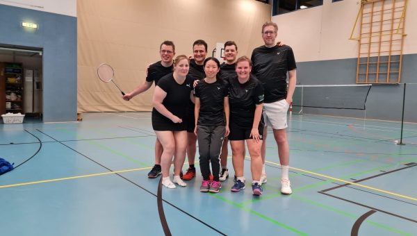 1. Badmintonteam erreicht mit Aufstieg in die Verbandsklasse größten Erfolg der Abteilung