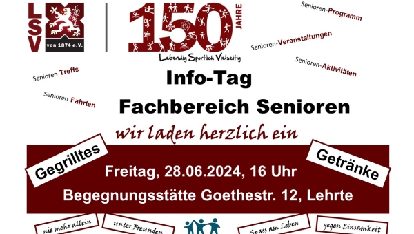 Infotag des Fachbereichs Senioren
