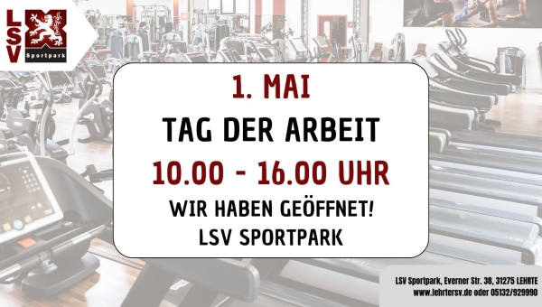1. Mai im LSV Sportpark