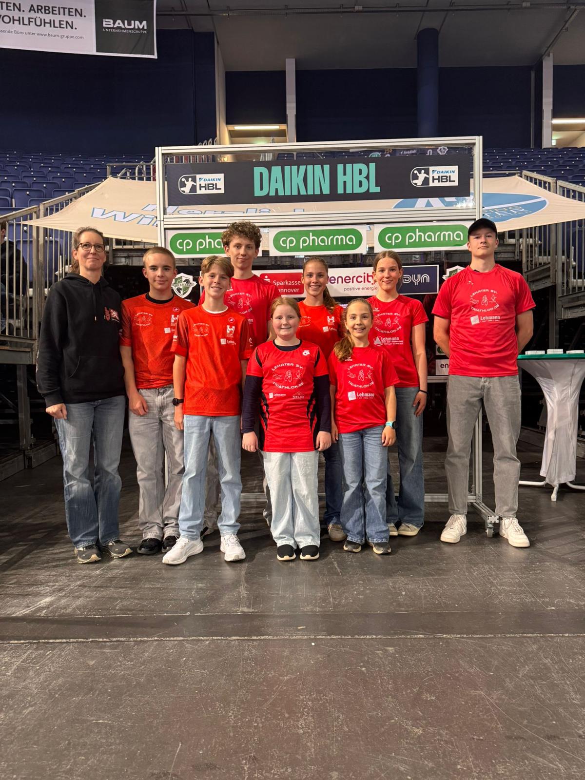 Toller Abend für die Triathlonjugend in der ZAG Arena